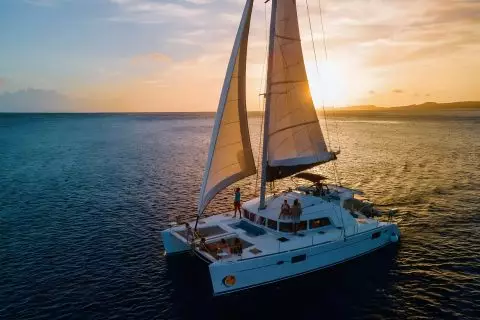 Закат на мысе Промтеп и остров Корал